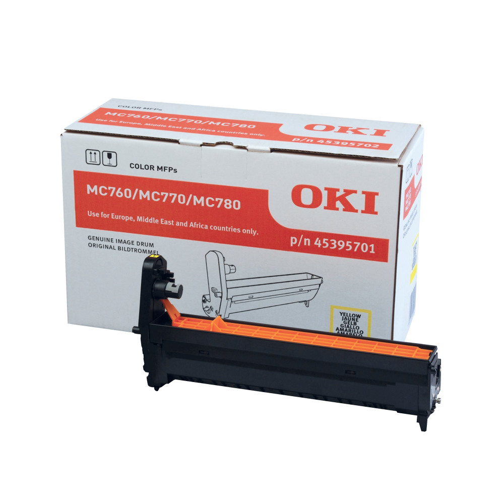OKI IMAGING UNIT YELLOW 45395701