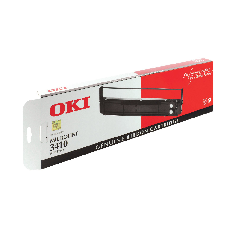 OKI ML3410 BLACK FABRIC RIBBON