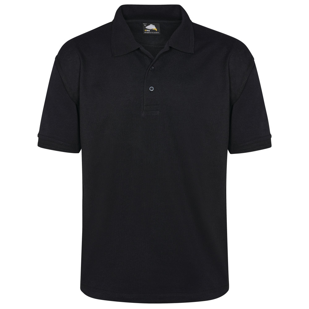 EAGLE MALE POLO SHIRT BLACK L