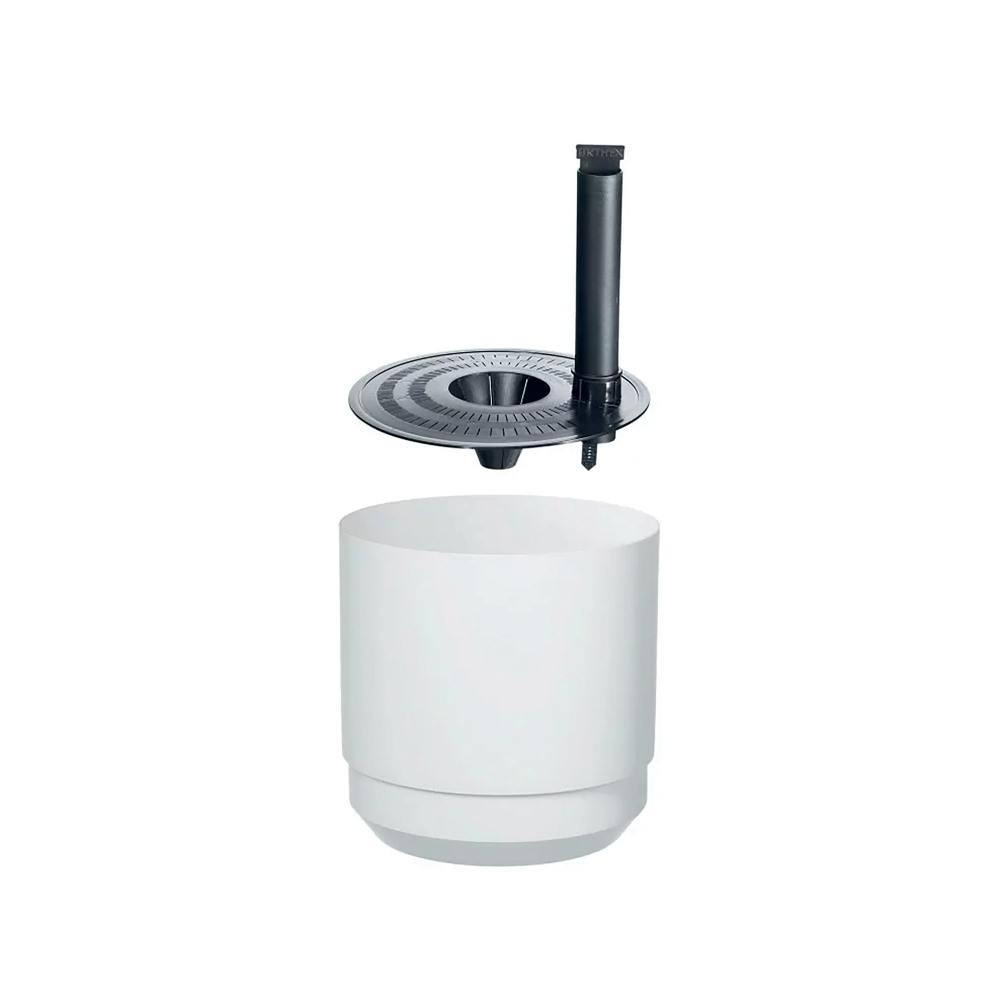 PAULINA SELF WATERING POT 30CM WHITE