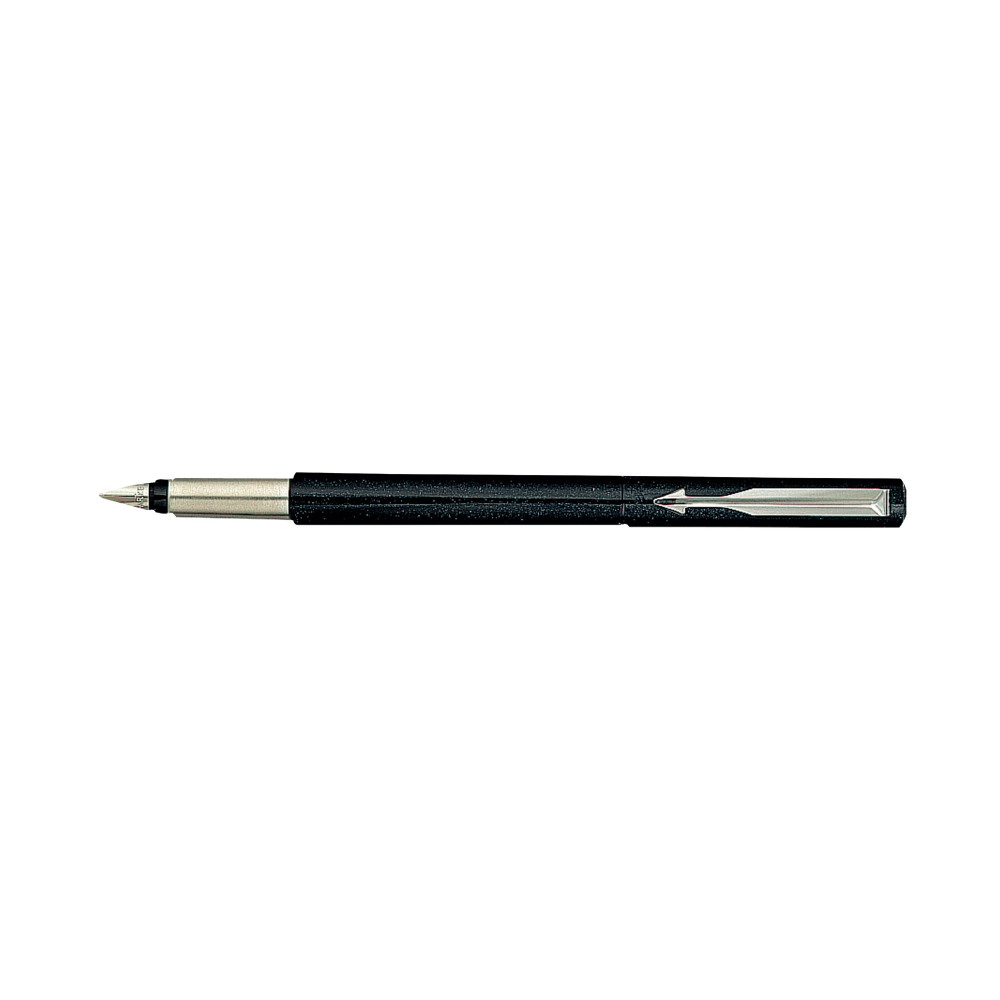 PARKER VECTOR BLACK FOUNTAIN PEN MED