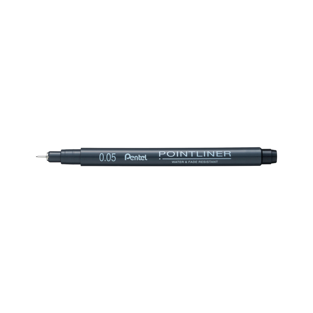 PENTEL P/LINER PIGMT LINE .05 BLK 12