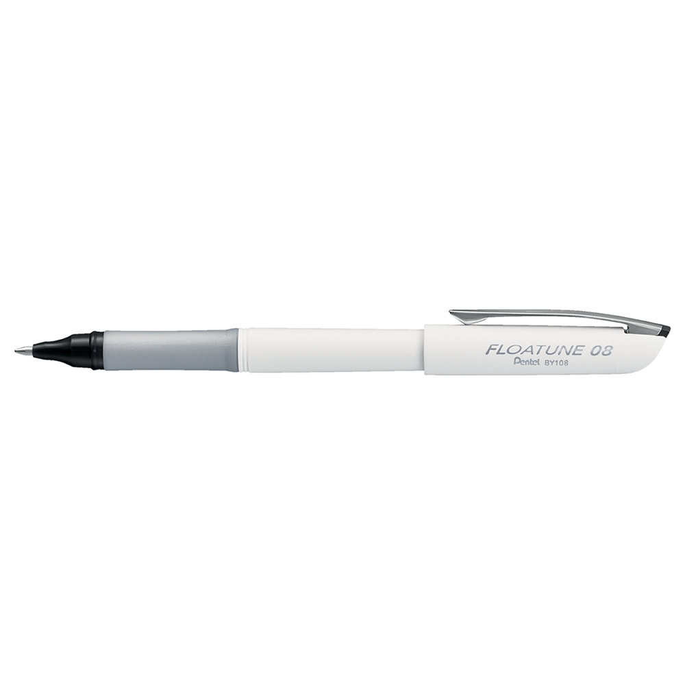 PENTEL FLOATUNE R/BALL 0.8 BLK PK12