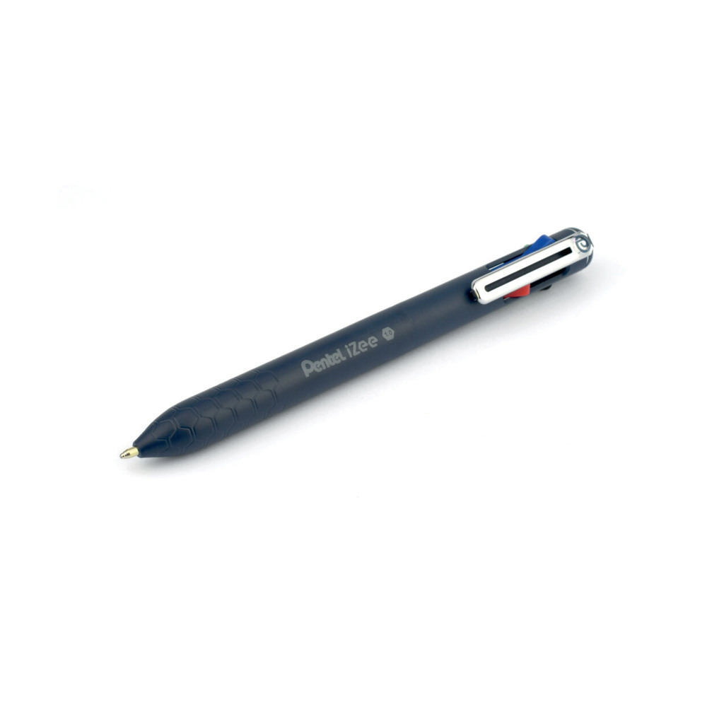 PENTEL IZEE 4 COLOURS BALL BLUE PK12