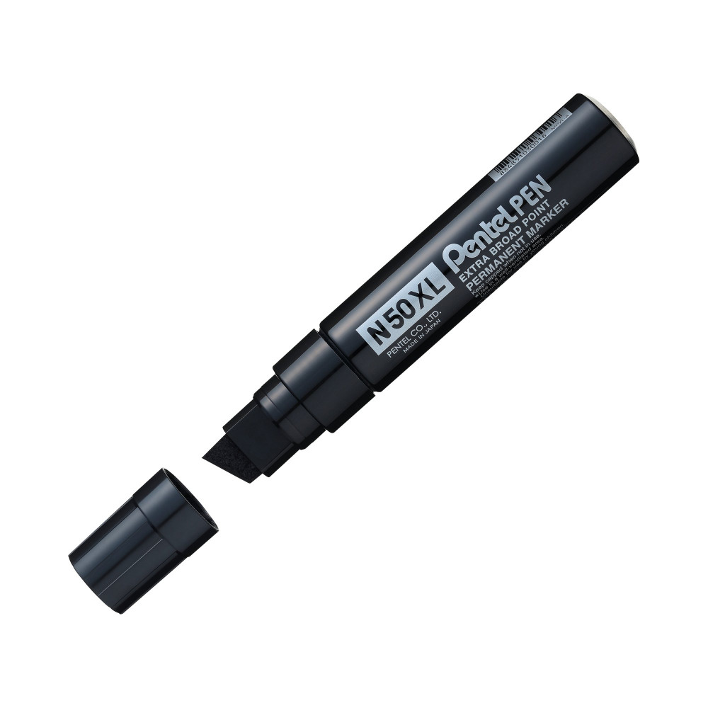 PENTEL N50XL-A JMBO PERM MRKR BLK P6