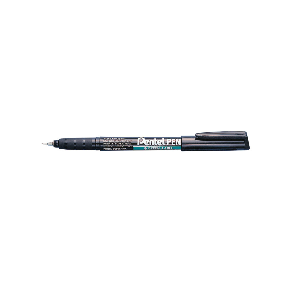 PENTEL NMF50 MARKER 0.4 BLACK PK12