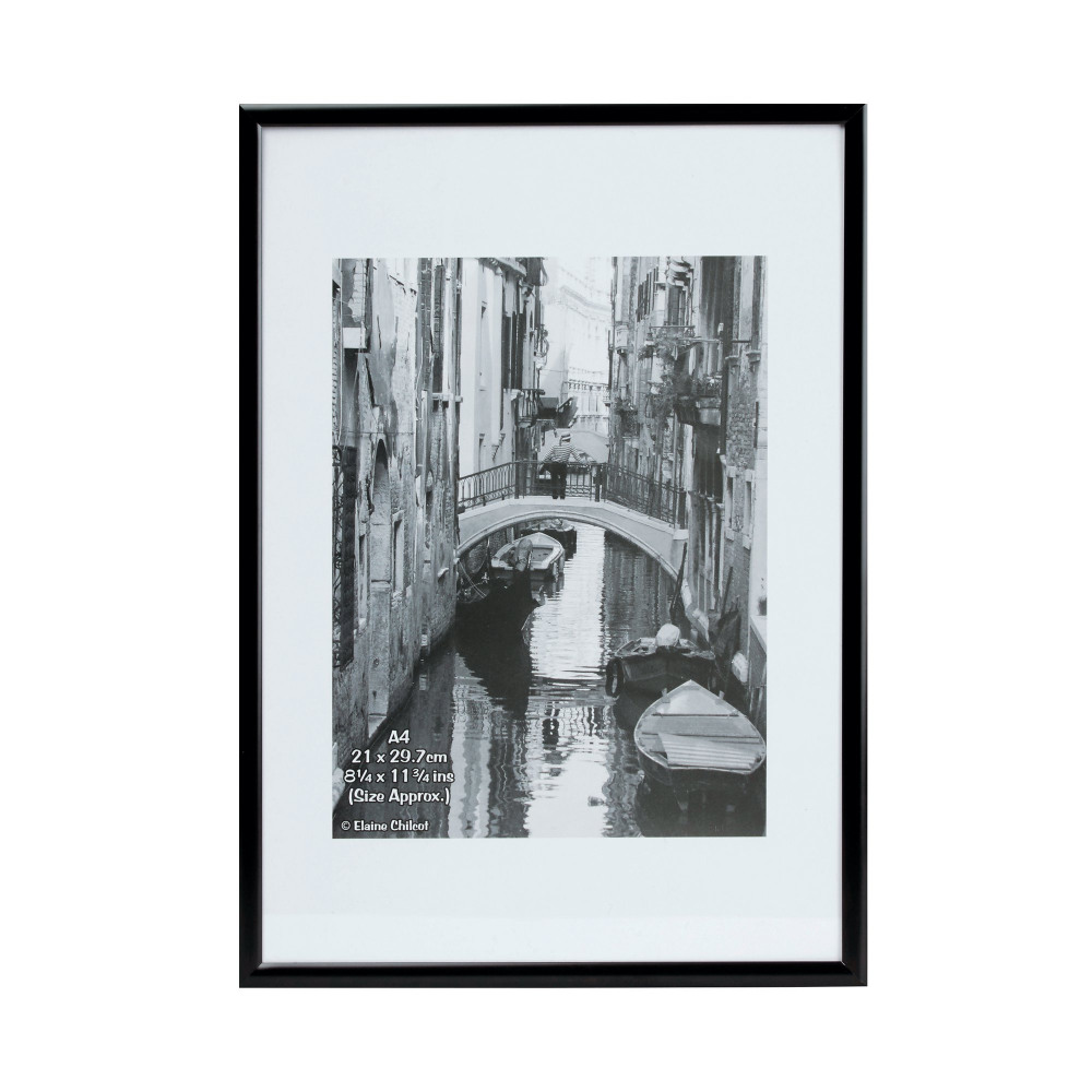 HAMPTON FRAMES CERF FRAME A4 BLACK