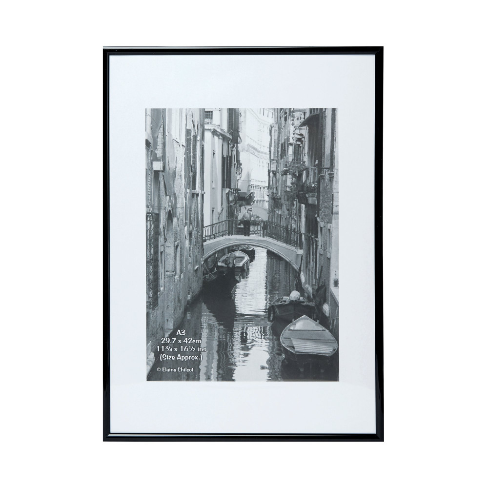 HAMPTON FRAMES CERF FRAME A3 BLACK