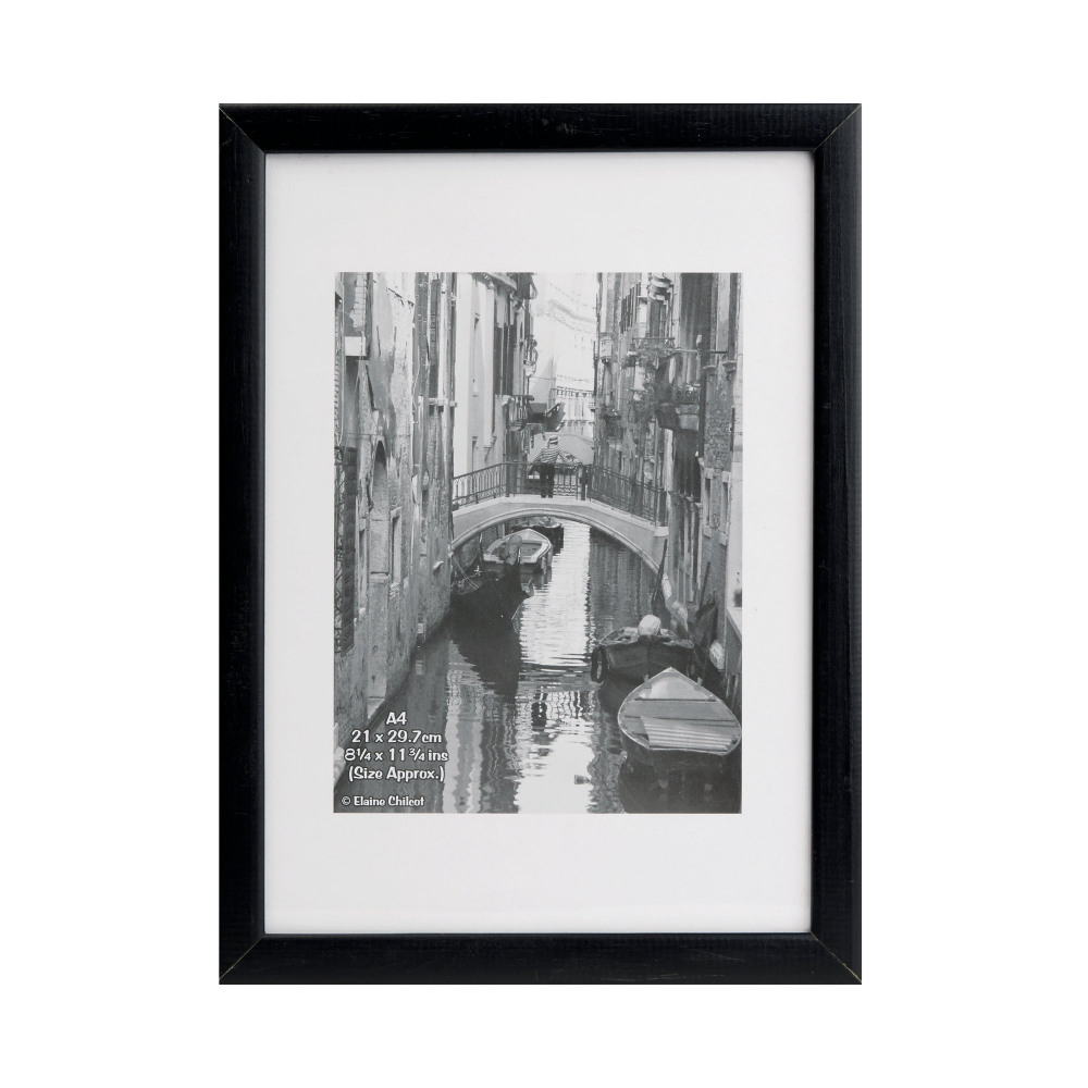 HAMPTON FRAMES BLACK WOOD CERF FRM