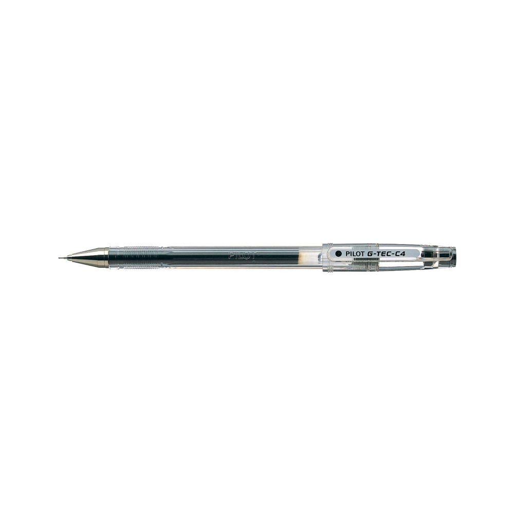PILOT G-TEC C4 GEL R/BALL BLACK PK12