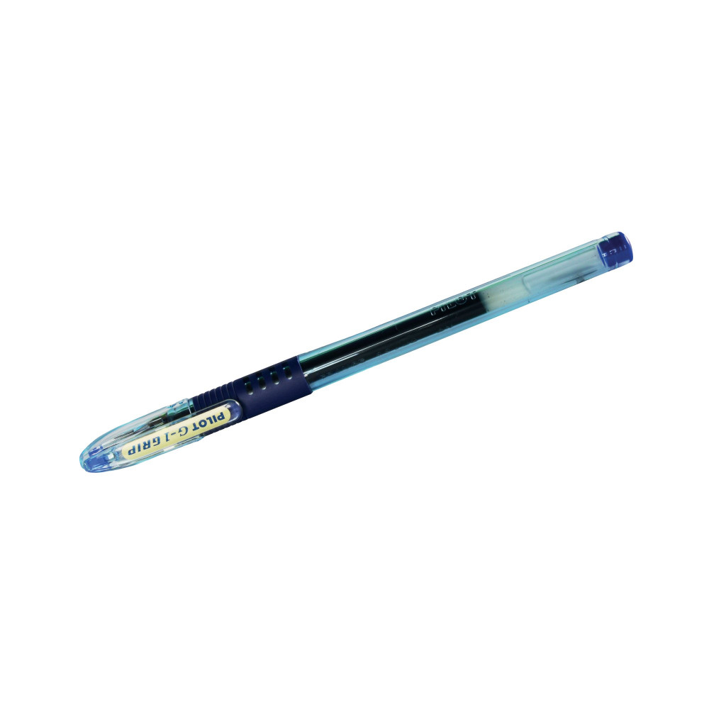 PILOT RBALL GRIP PEN GEL FN BLU PK12