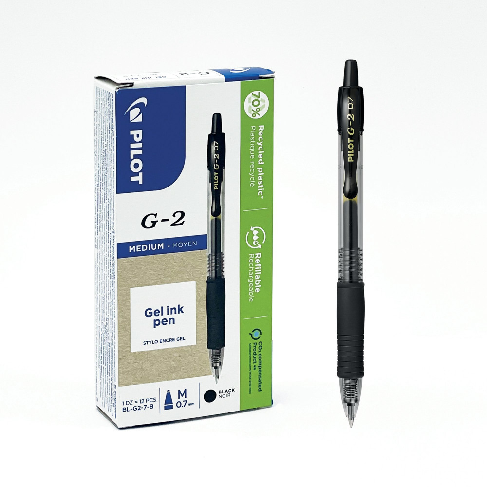 PILOT G2 07 RFLABLE BLACK BOX 12