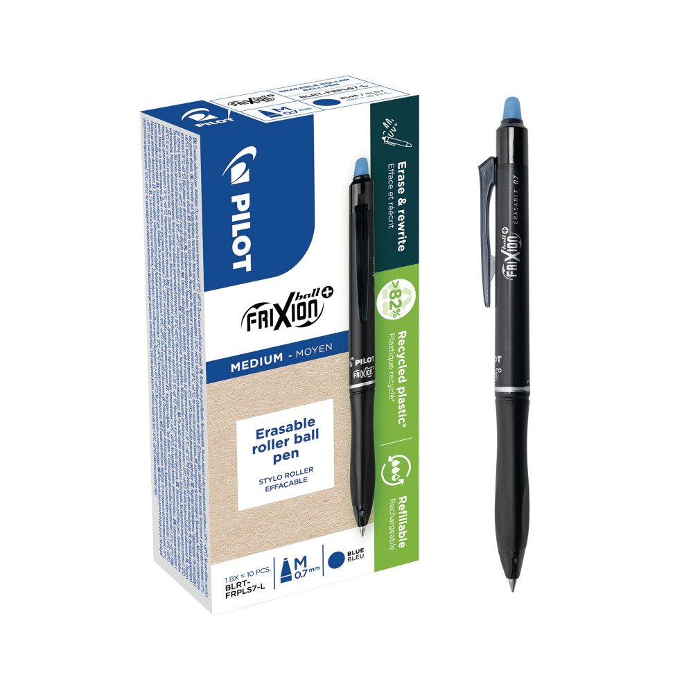 PILOT FRIXION BALL+ BLUE PK10