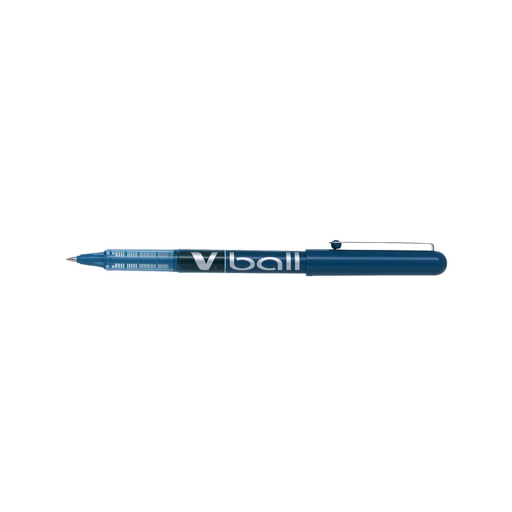 PILOT VB5 ROLLERBALL GRIP BLU PK12