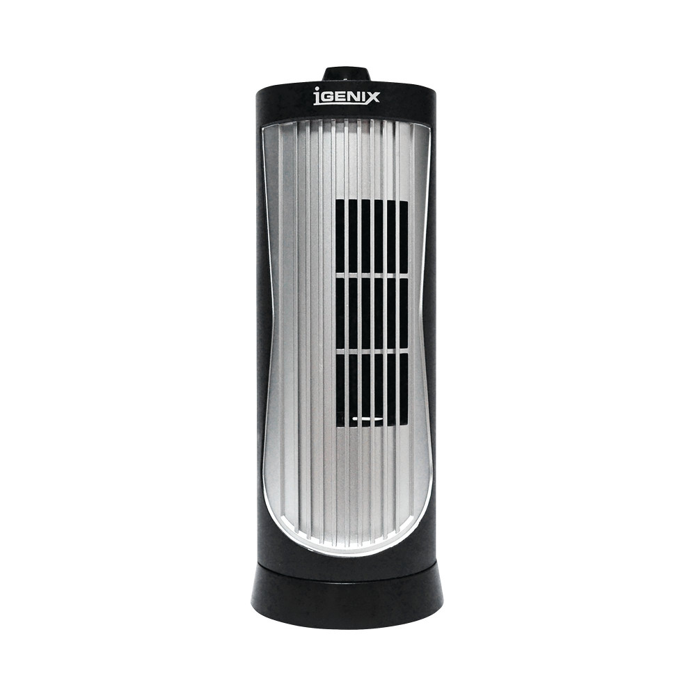 IGENIX 12 INCH MINI TOWER FAN BLACK