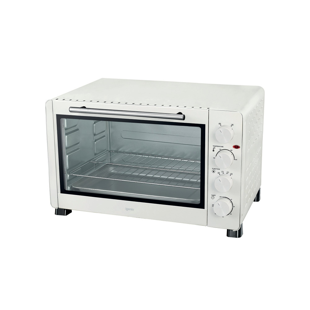 IGENIX ELECTRIC MINI OVEN 60L WHITE