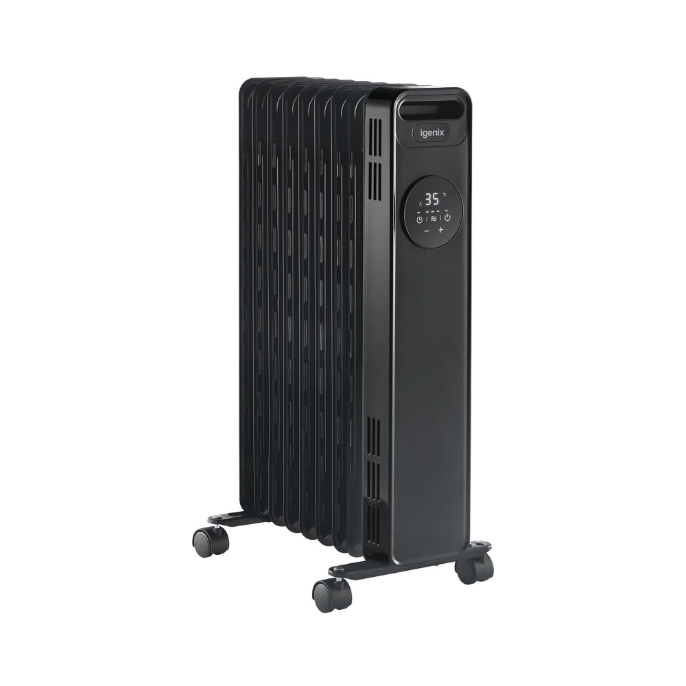 IGENIX 2000W OIL FILLED RADIATOR BLK
