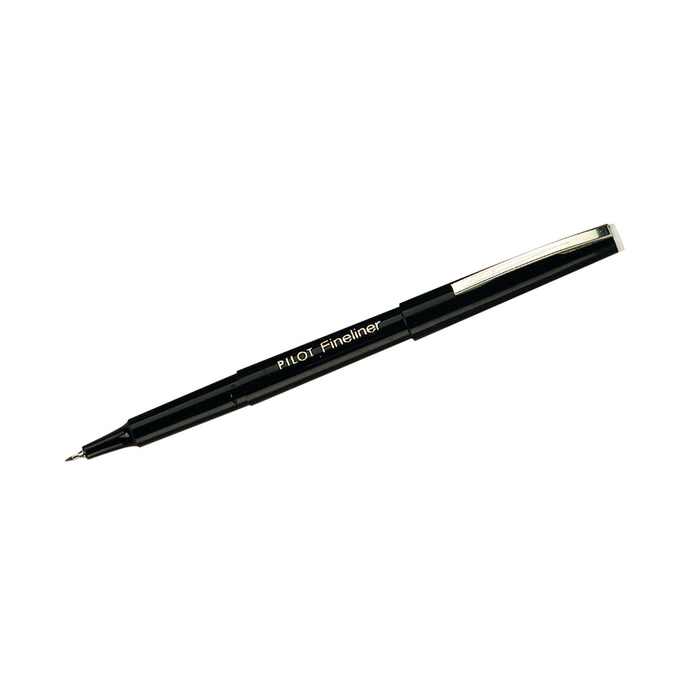 PILOT FINELINER PEN BLACK PK12