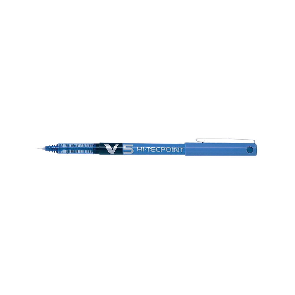 PILOT V5 LIQUID INK PEN BLUE BOX 12