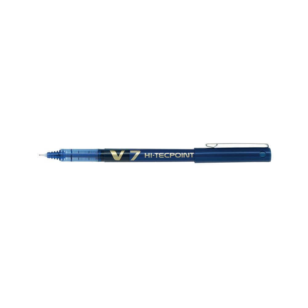 PILOT V7 ROLLERBALL LIQ INK BLU PK12