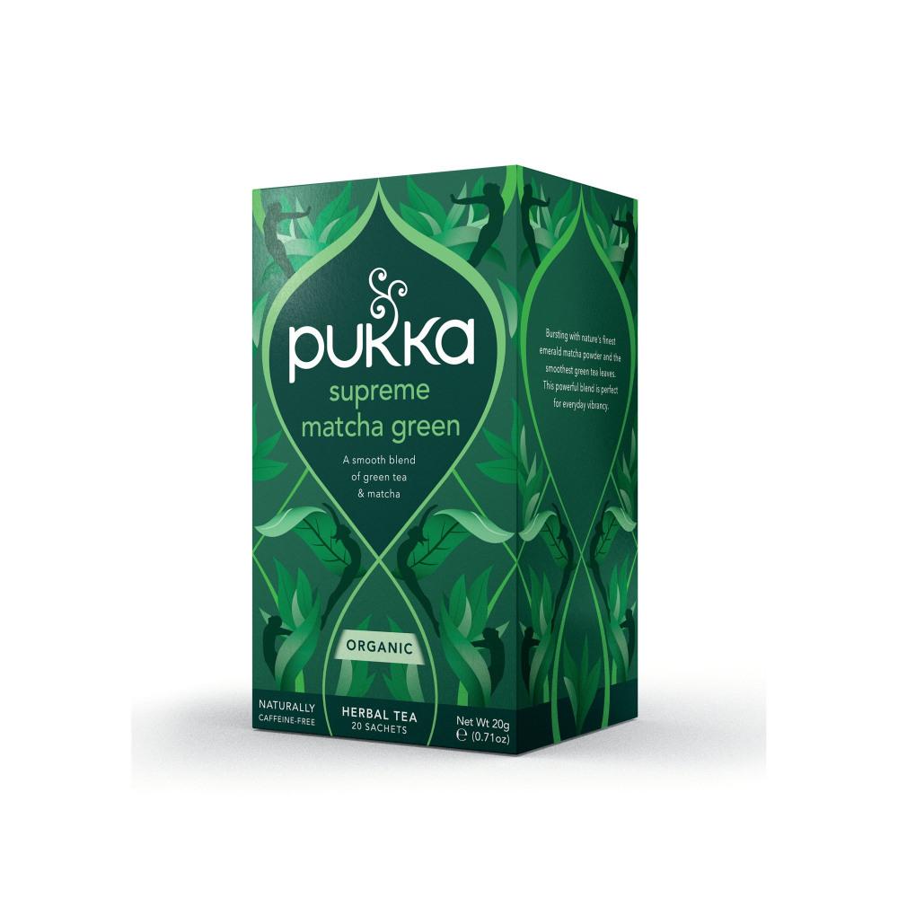 SUPREME MATCHA GREEN TEA BAGS PK20