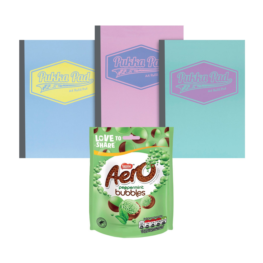 PUKKA PASTEL RFL A4 PK3 + FOC CHOC
