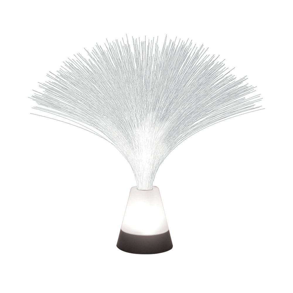 FIBRE OPTIC LED LAMP GLITTER BASE