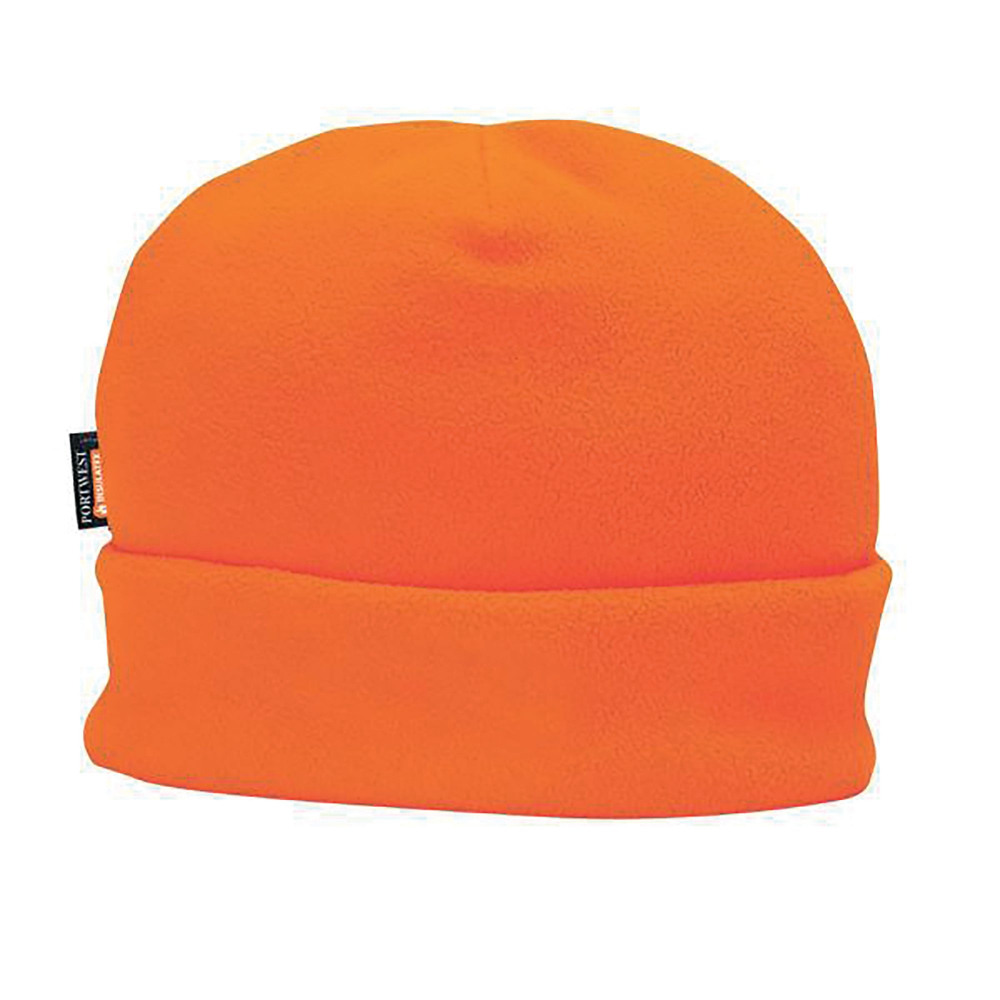 INSULATED FLEECE BEANIE ORANGE PK12