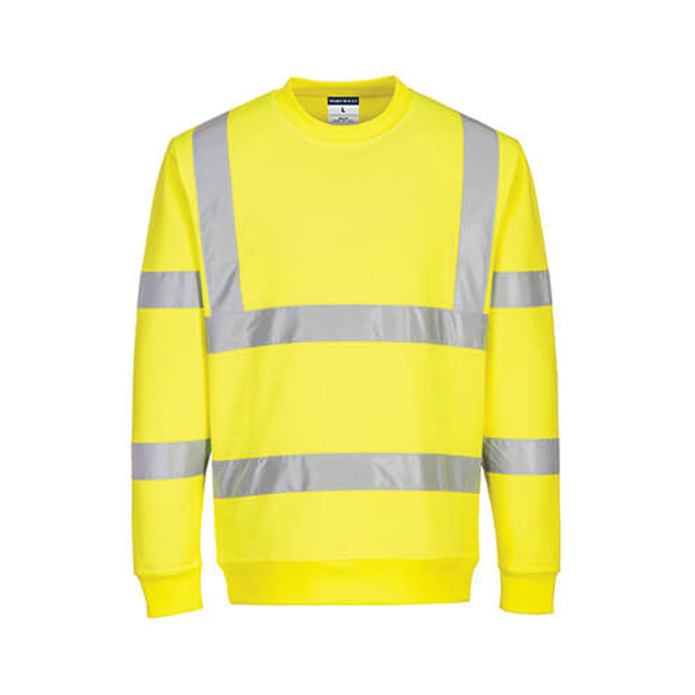 ECO HI VIS SWEATSHIRT YLW XL