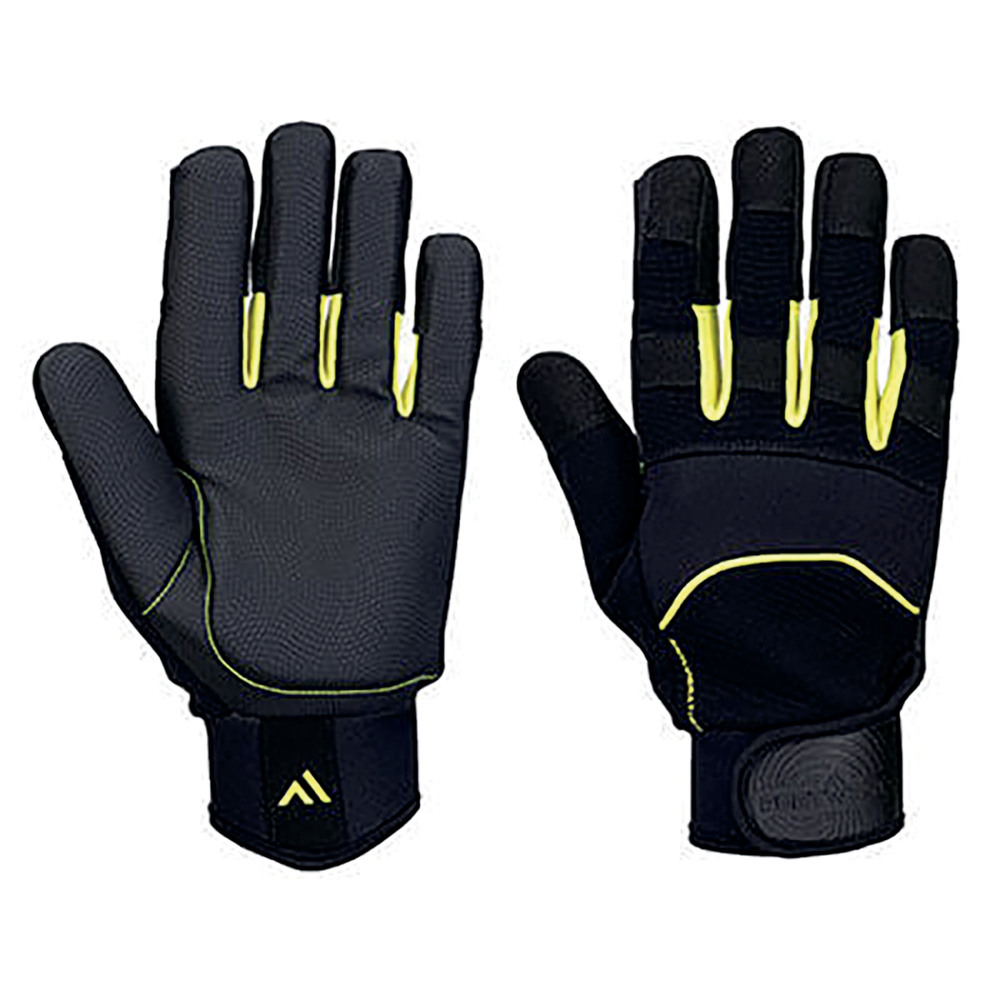 MECHANICS A-V GLOVE 1PR BLACK S