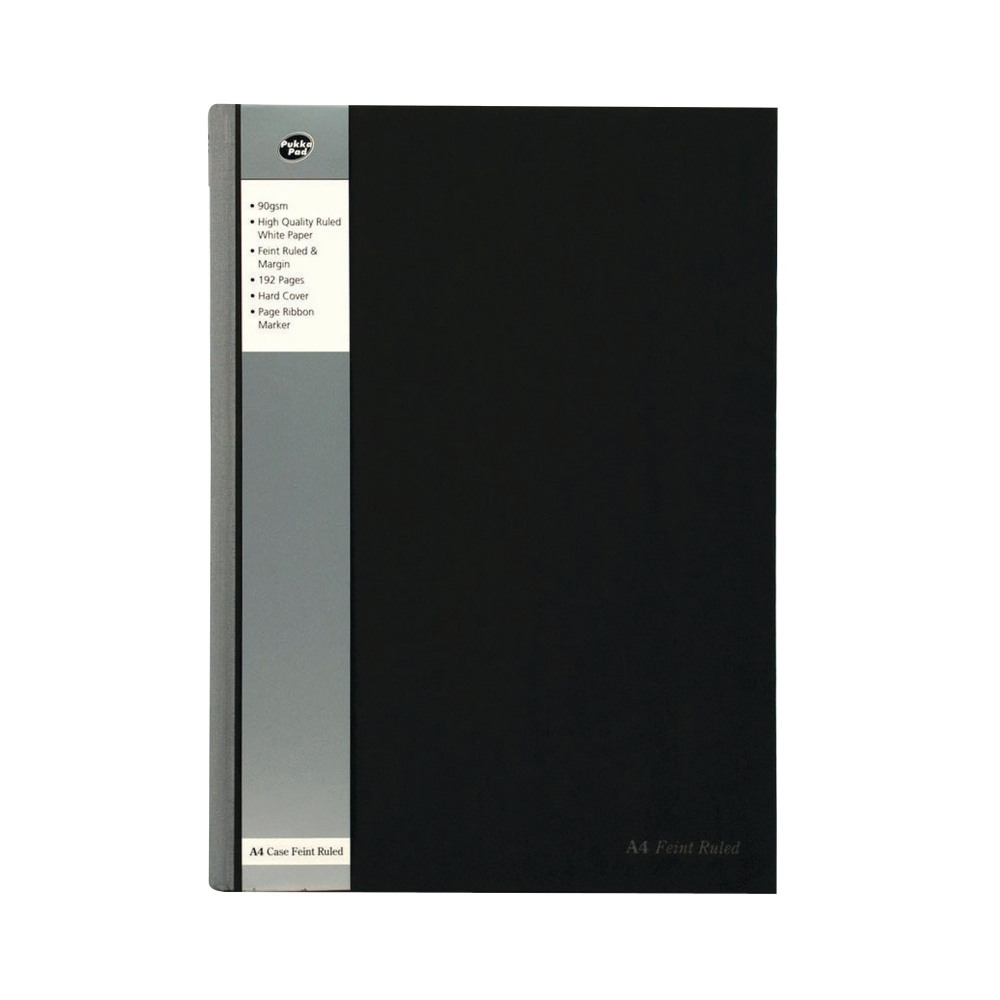 PUKKA PAD PROJ BOOK A4 250SH BK PK3