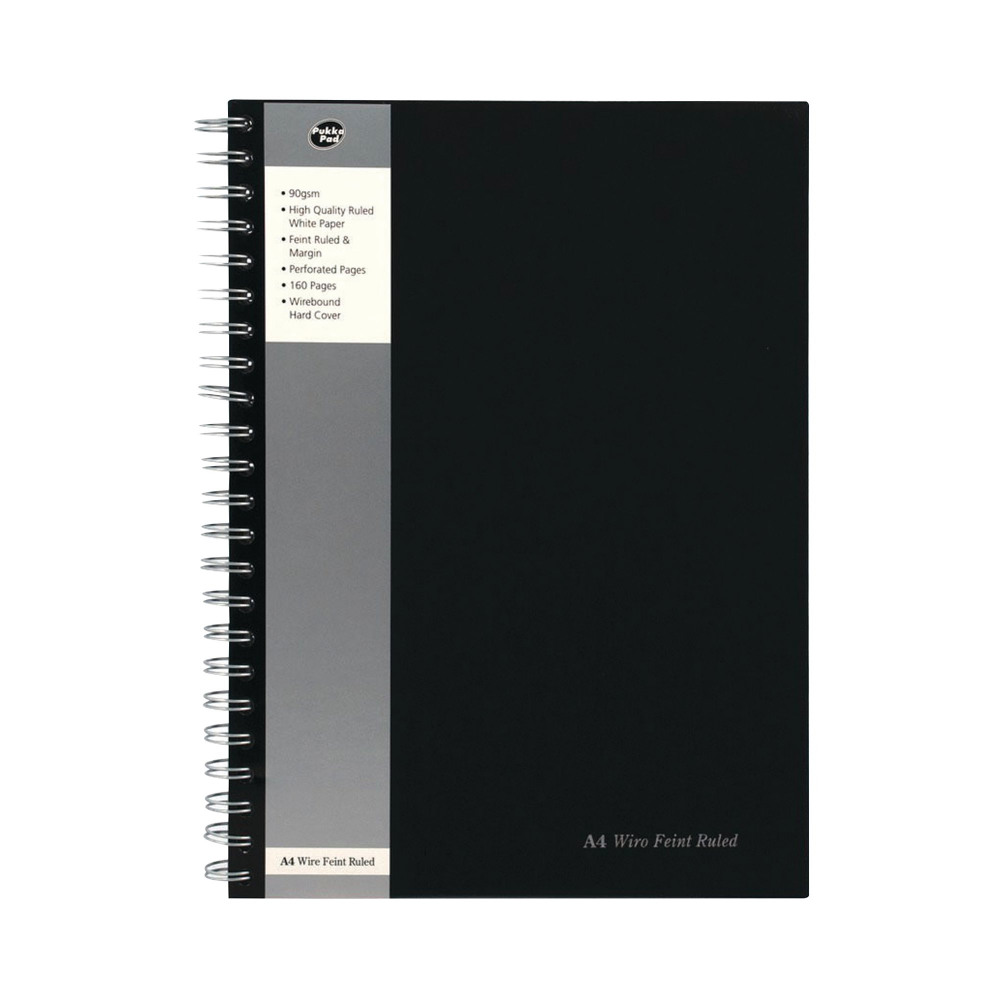 PUKKAPAD A4 WIREBOUND MANUSCRIPT PK5