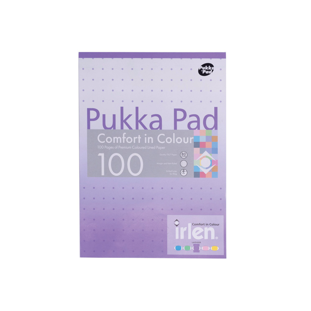 PUKKA PAD A4 REFILL PAD LAVENDER PK6
