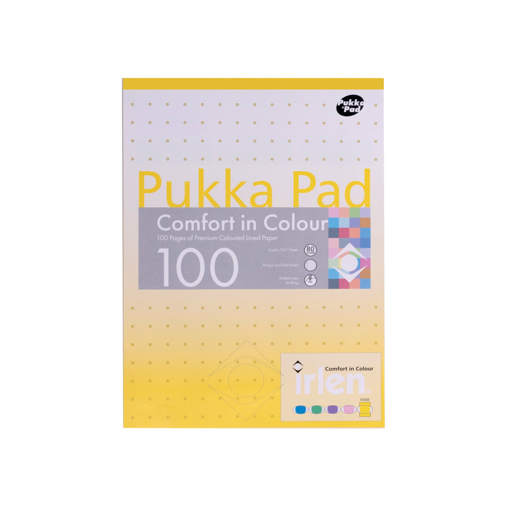 PUKKA PAD A4 REFILL PAD GOLD PK6