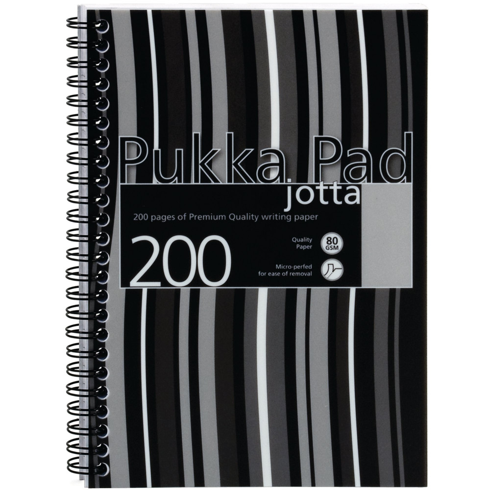 PUKKA STPES JOTTA NBK A5 BLK PK3