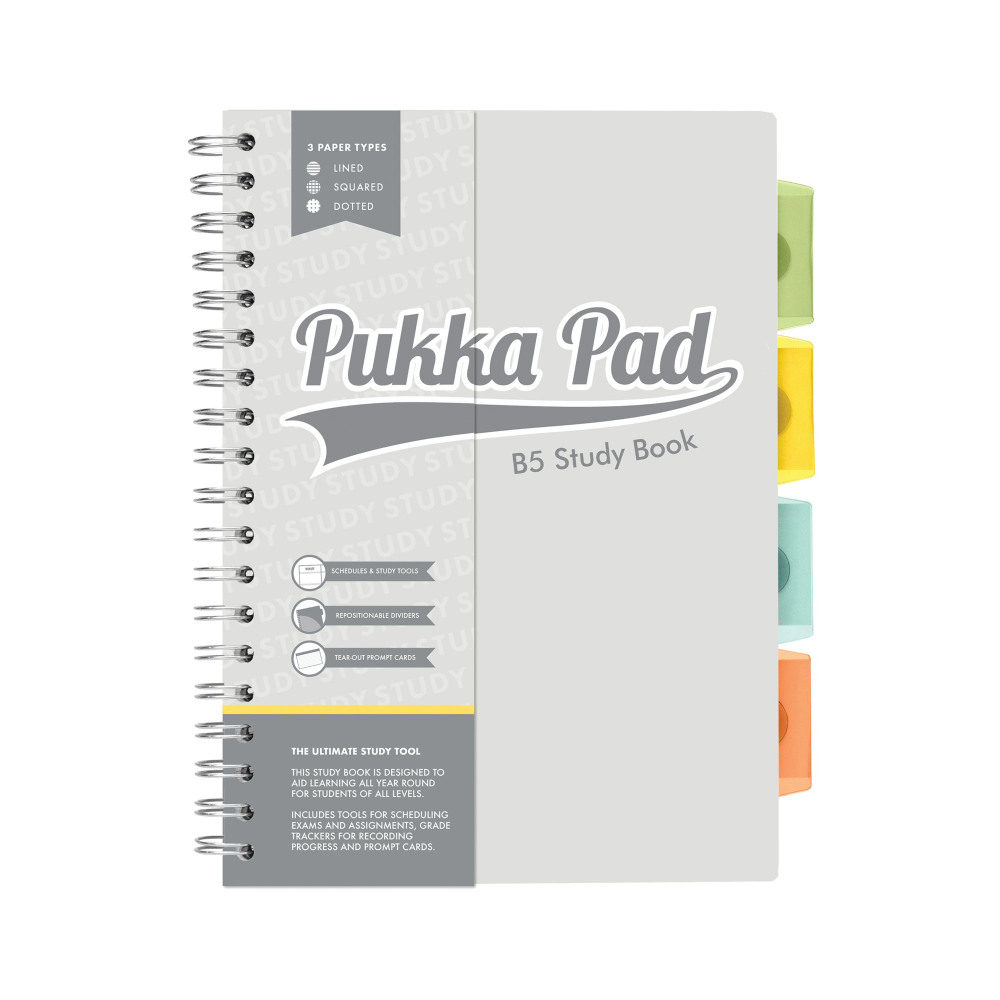 PUKKA PAD PAD STUDY BOOK B5