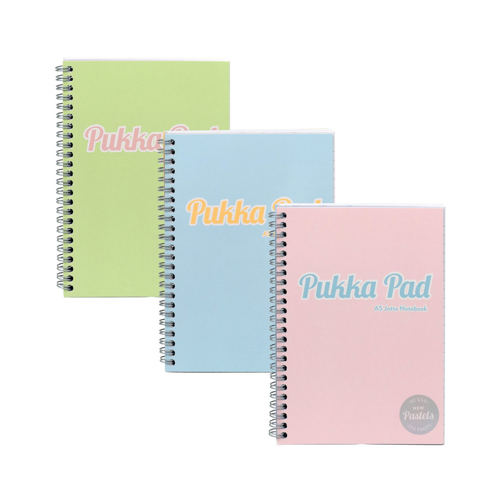 PUKKA PAD PSTL JOTTA PAD A5 AST PK3