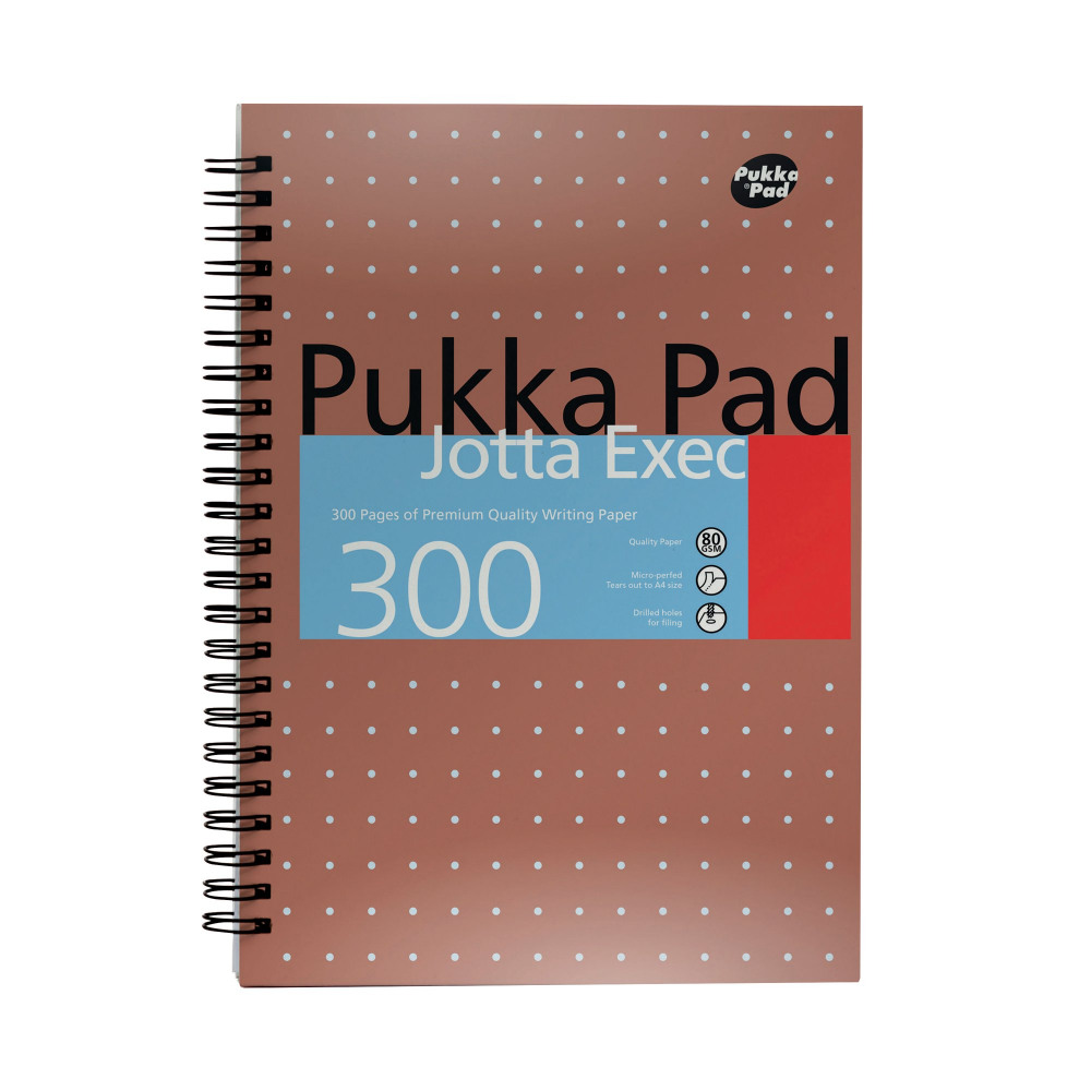 PUKKA JOTTA EXEC A4PLUS 300P COPPER