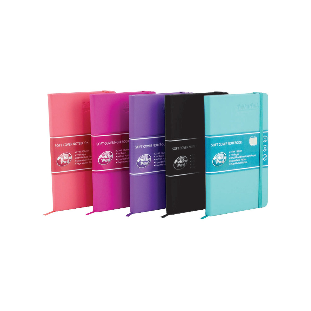 PUKKA SIGNATURE NOTEBOOK A5 ASST PK5