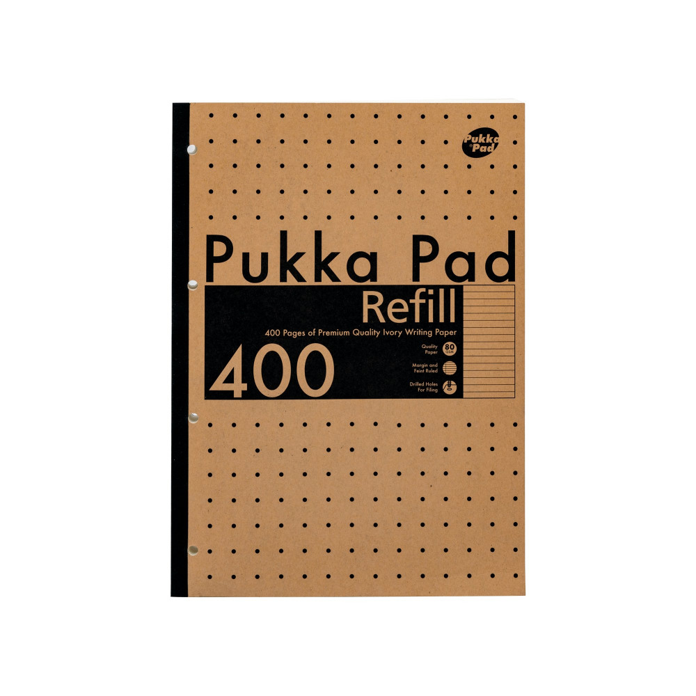 PUKKA PAD REFILL PAD A4 400P PK5