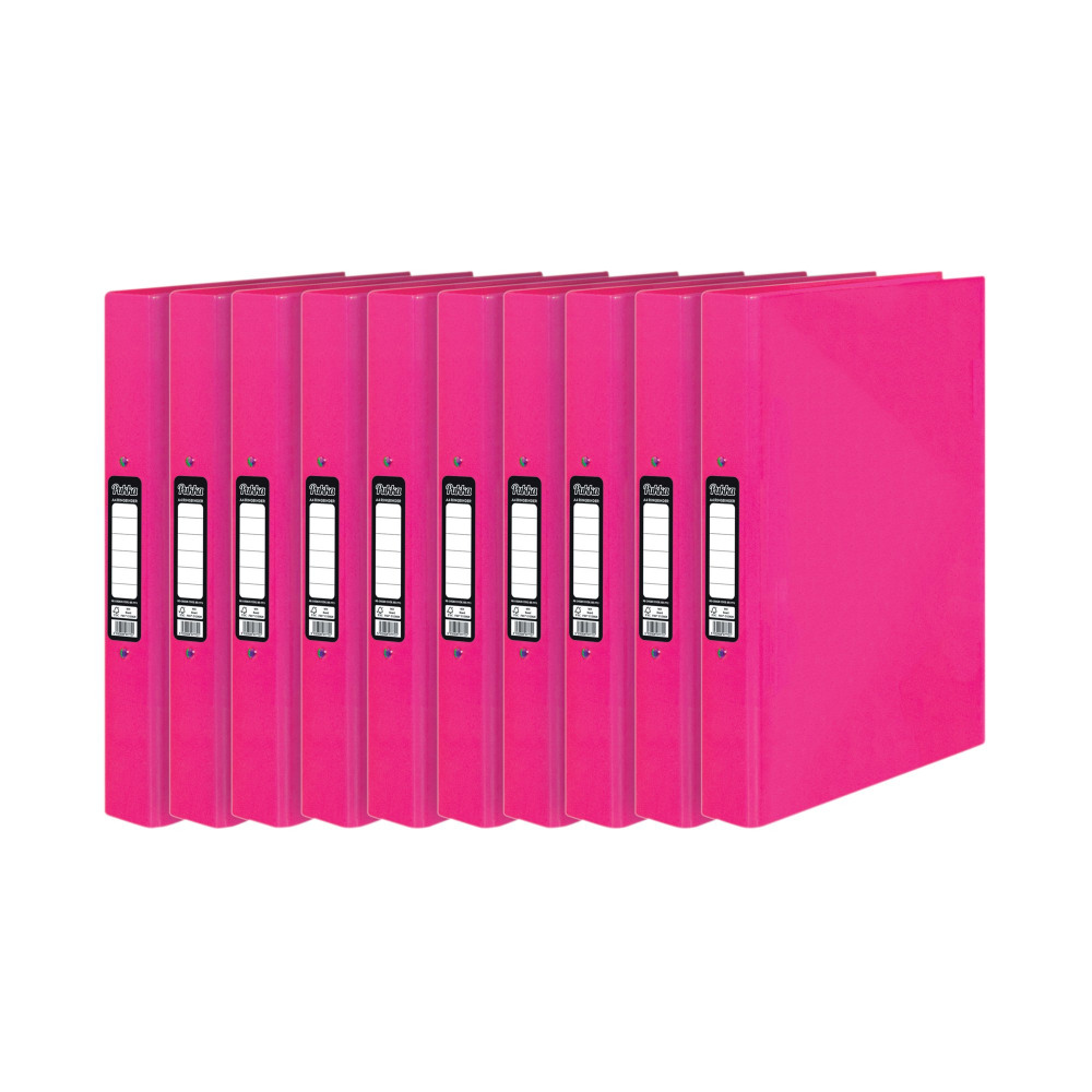 PUKKA BRIGHTS R/BINDER A4 PINK PK10