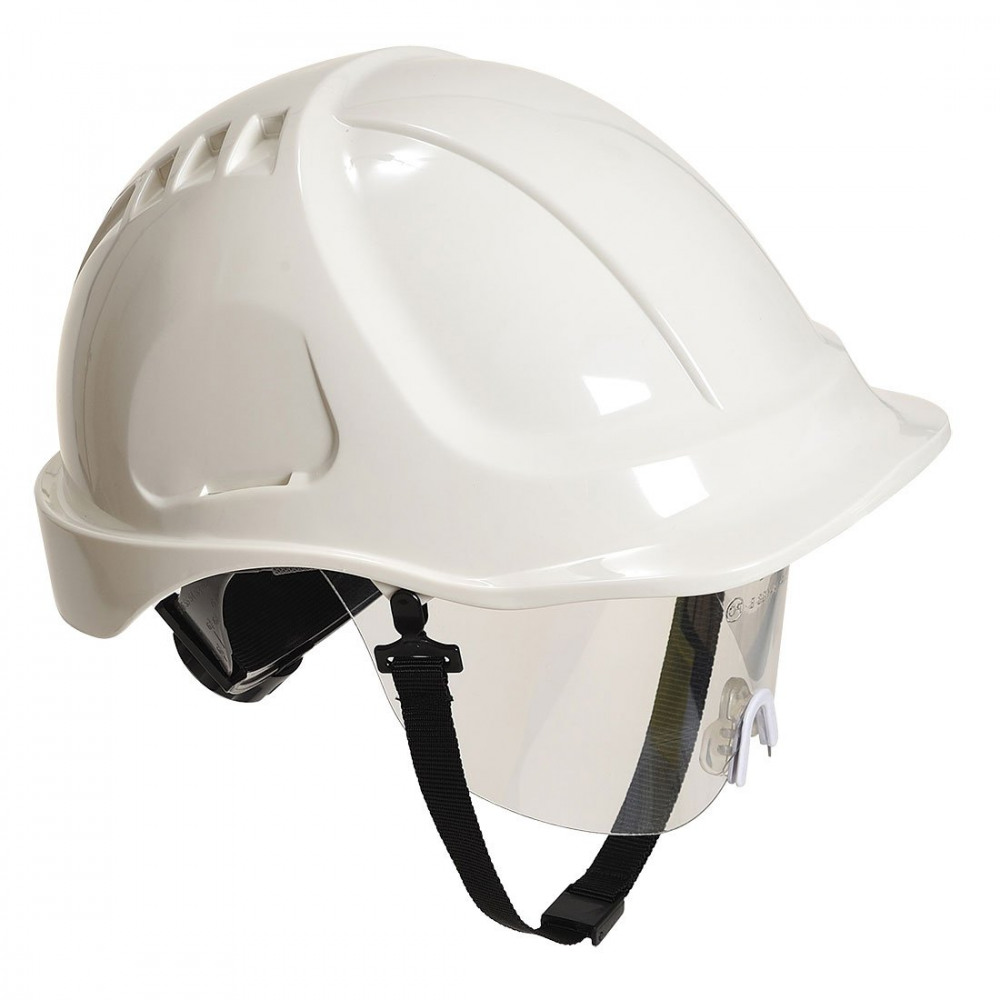 ENDURANCE PLUS VISOR HELMET WHITE