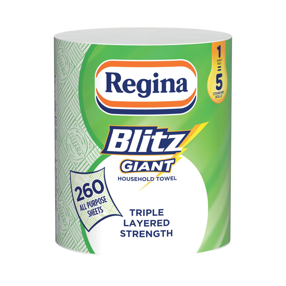 REGINA BLITZ GIANT HSHD 1 ROLL 260SH