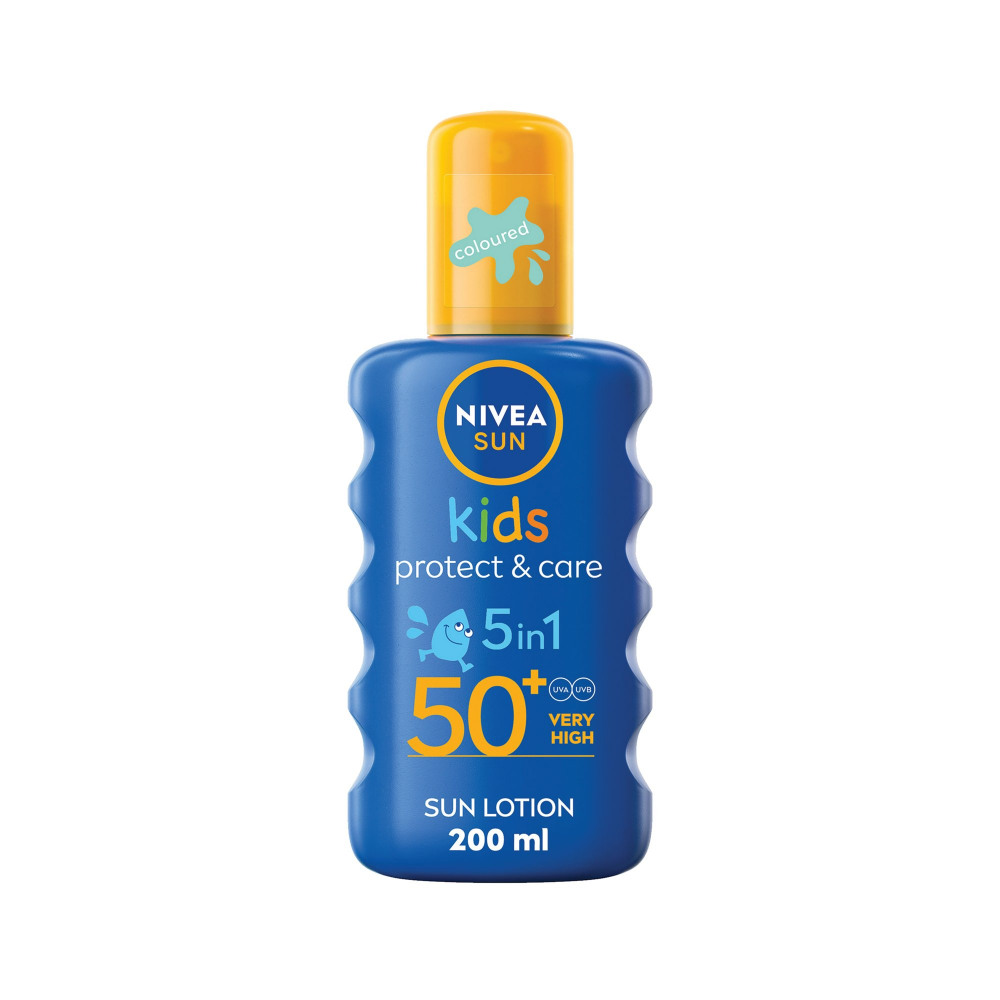 NIVEA KIDS P/C COLOUR SPF50+ 200ML