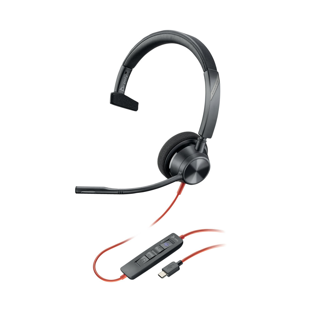 POLY BW3310-M MON USB-C HSET+USB-A