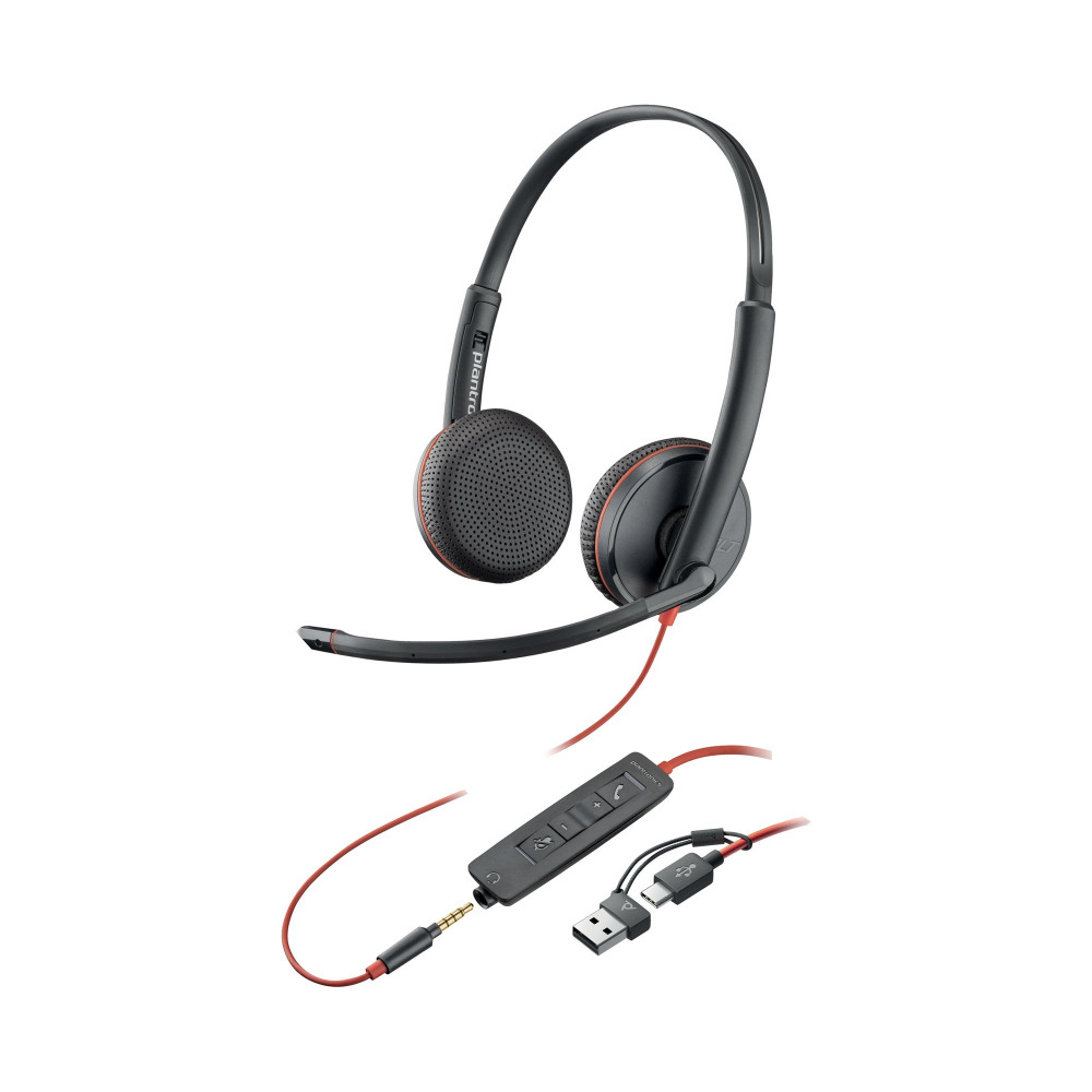 POLY BW3225 USB-C HS +USB-C/ABULK