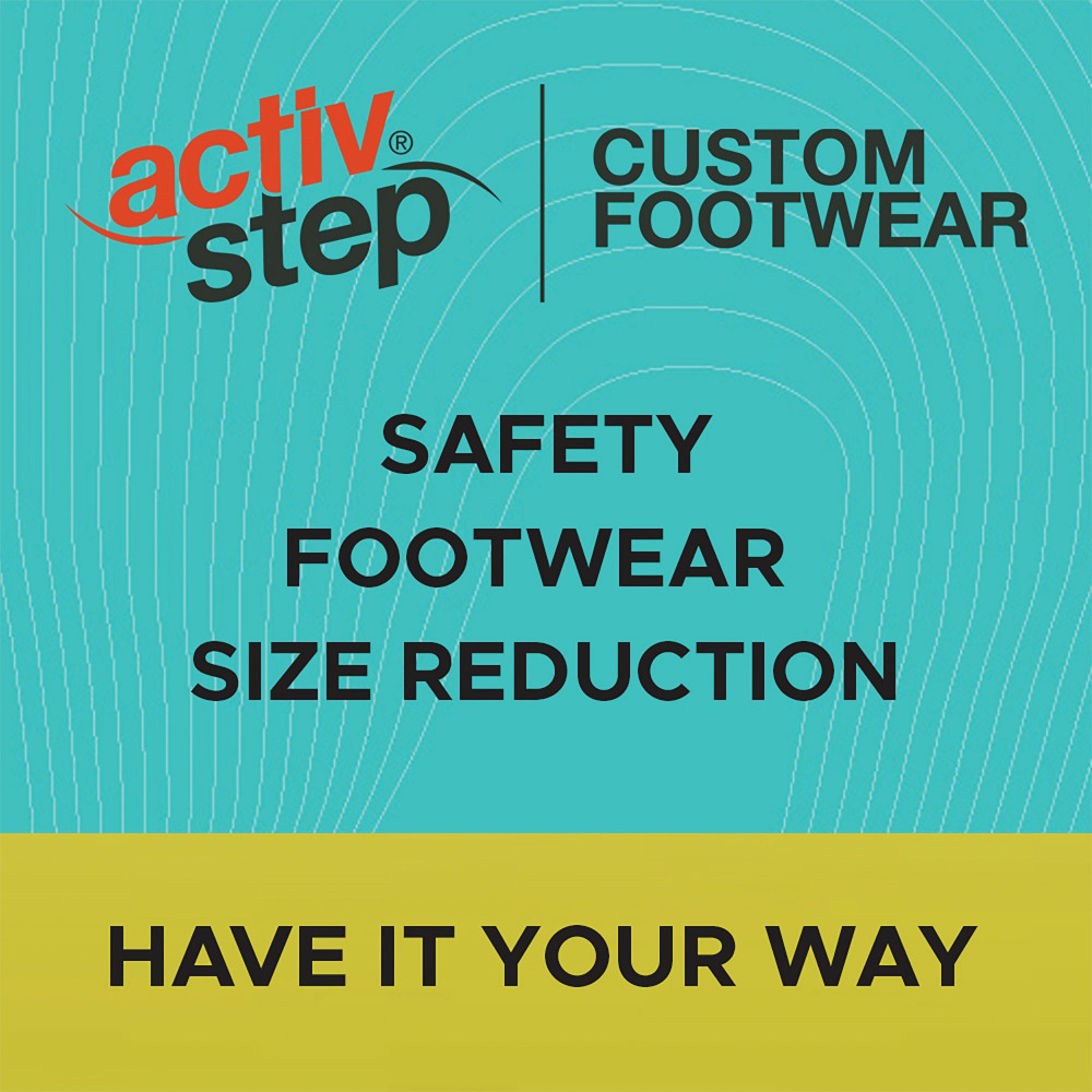 FOOTWEAR SIZE REDUCTION SINGLE SHOE
