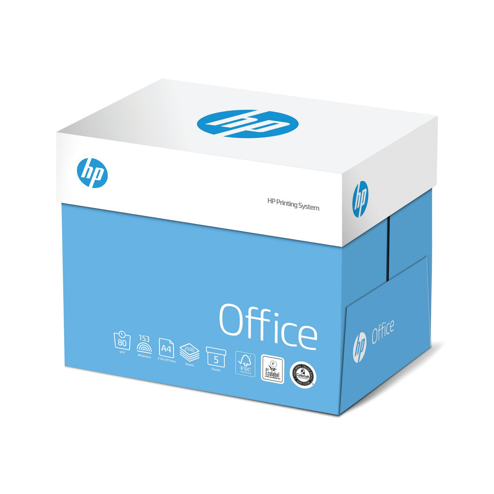 HP OFFICE PAPER A4 WHT PK2500 80G