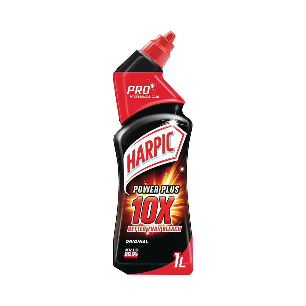HARPIC POWERPLUS 10X CLN TOILET GEL 1L