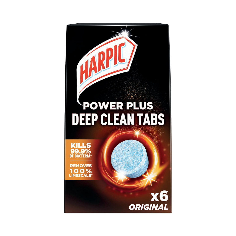 HARPIC PWRPLS DEEP CLN TLT CLNR TABS PK6
